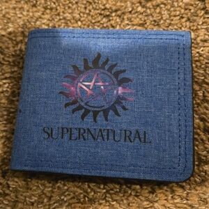 New Supernatural Halloween Horror Anime Manga Leather Wallet